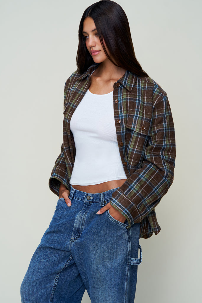 Parker Quilted Lined Shacket