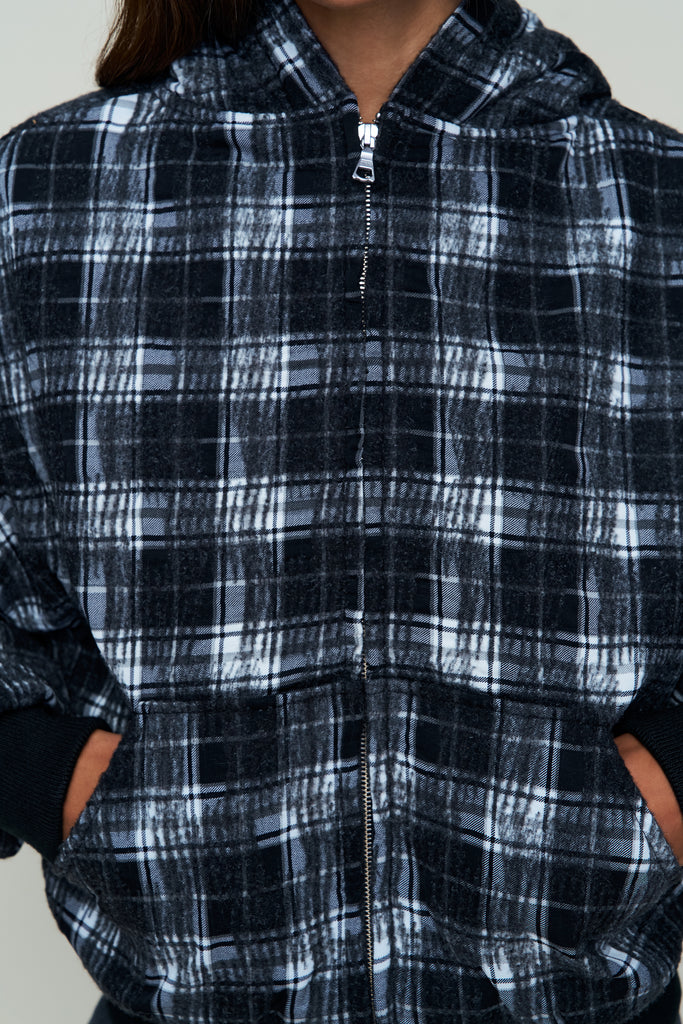 Charli Hooded Quilted Jacket
