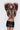 Cosette Cropped Faux Fur Jacket in Tawny Brown