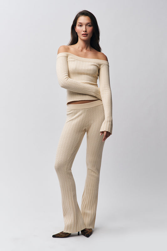 Camille Pant in Ivory