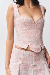 Arlo Corset in Light Pink