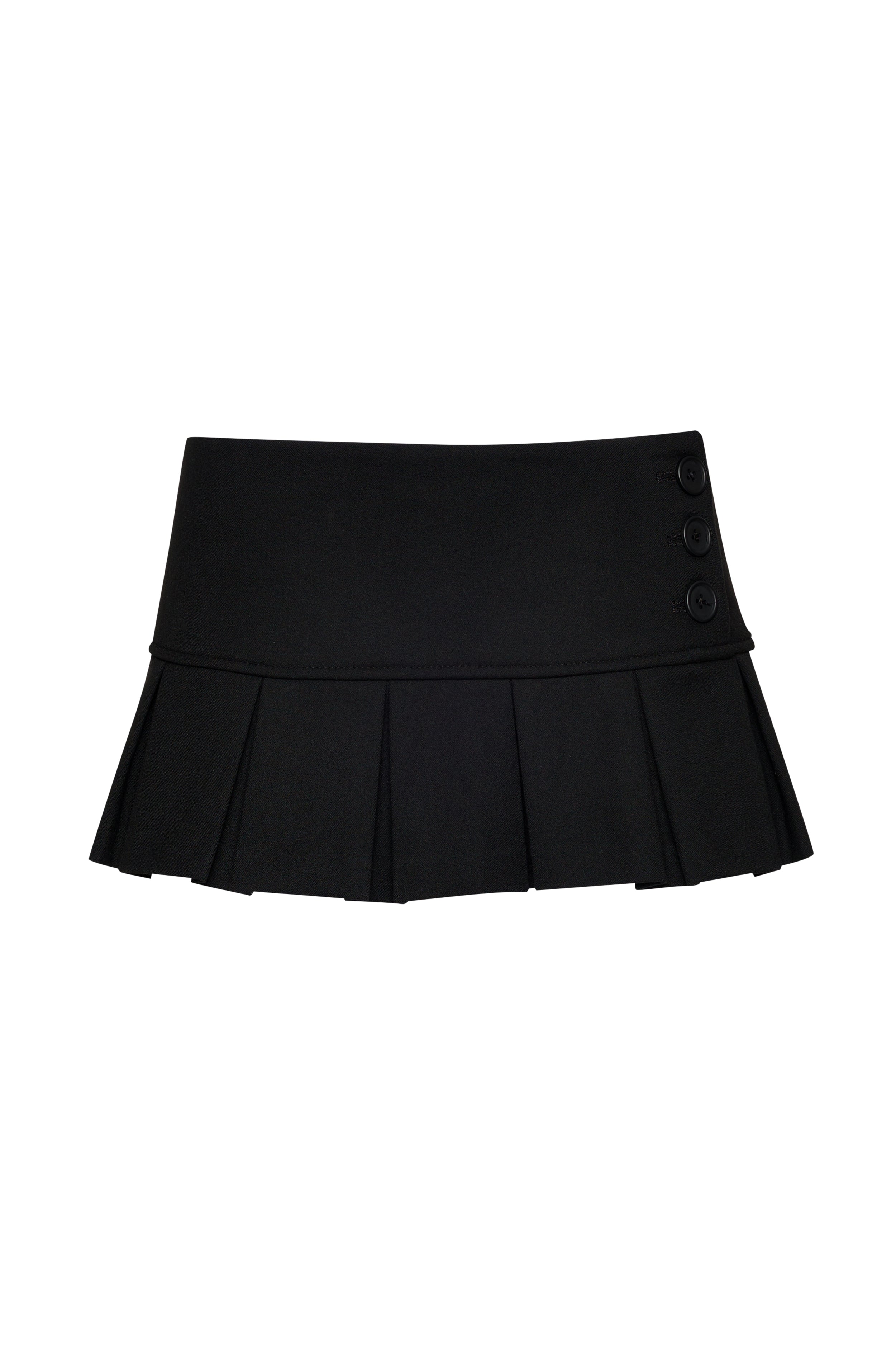 Pleated Micro Mini Skirt – Guizio
